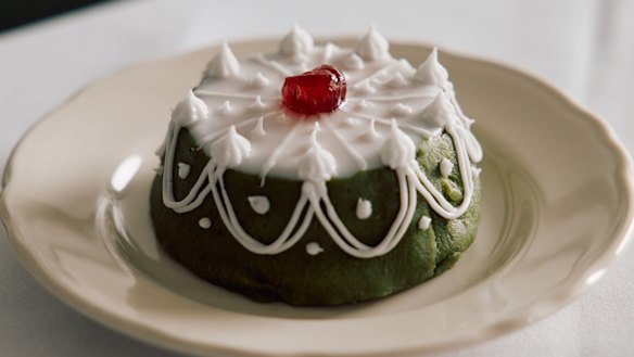 Bolo de cassata siciliano da Osteria Mucca.