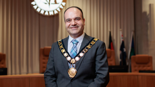Parramatta’s new lord mayor Martin Zaiter.