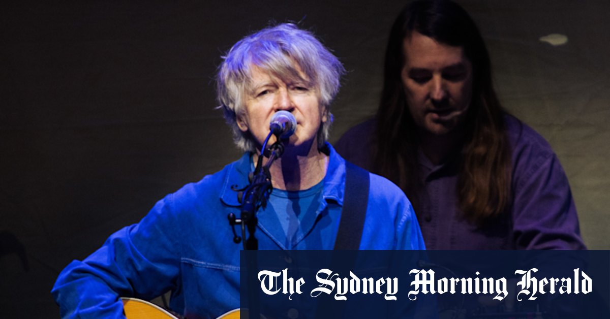 Crowded House sounded immaculate at charming, deeply funny show