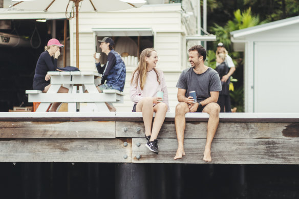 Effie’s kiosk at Manly Boatshed in Fairlight.