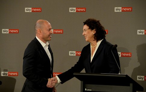 Treasurer Josh Frydenberg and independent Monique Ryan are competing for the seat of Kooyong.
