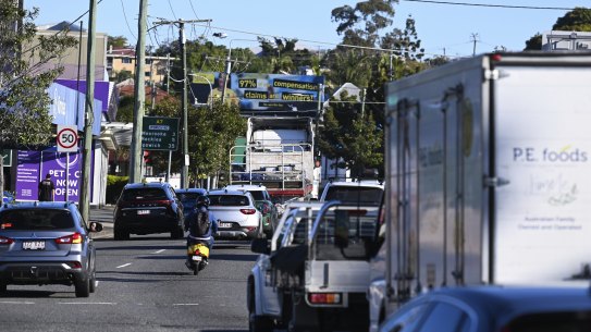 Only two of the right black spot projects put forward by Brisbane City Council for funding will proceed.