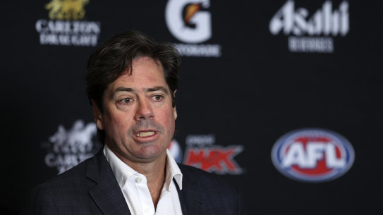 AFL chief Gillon McLachlan.