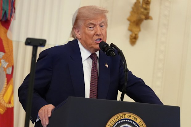 President Donald Trump said there were "no limits" to his power.