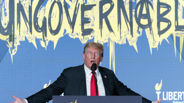Donald Trump booed loudly at libertarian convention