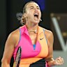Aryna Sabalenka has come out on the front foot in the players’ push.