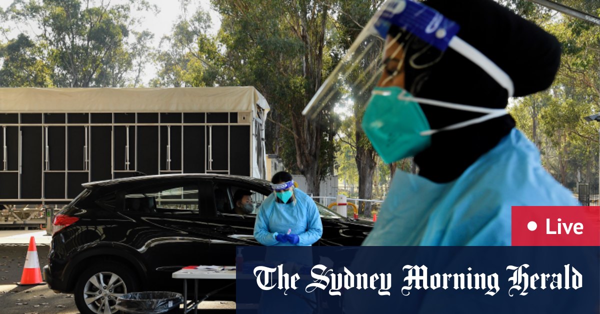 Australia News Live Nsw Records 44 New Cases Of Covid 19 As Sydney Restrictions Tighten Pfizer Vaccine Distribution Brought Forward