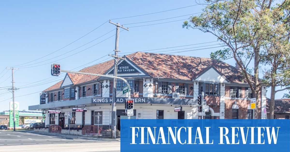 afr.com - Sarah Petty - Sydney pub sells for $40m amid surging hotel market