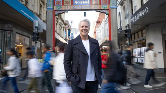 Arron Wood is contesting the lord mayoralty again and promising a rate freeze for businesses and residents. 