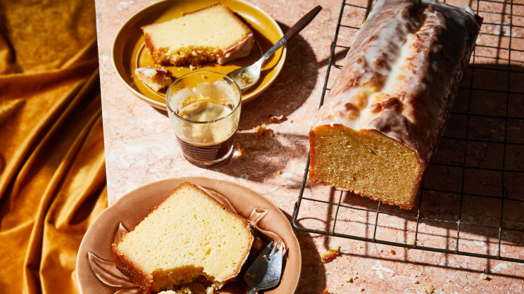 Lemon Cake Magic Cake Pan Lemon Blueberry Pound Cake Recipe (with