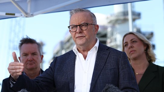 The Albanese government’s temporary halving of the fuel excise for three months will cost an estimated $US2.55 billion.