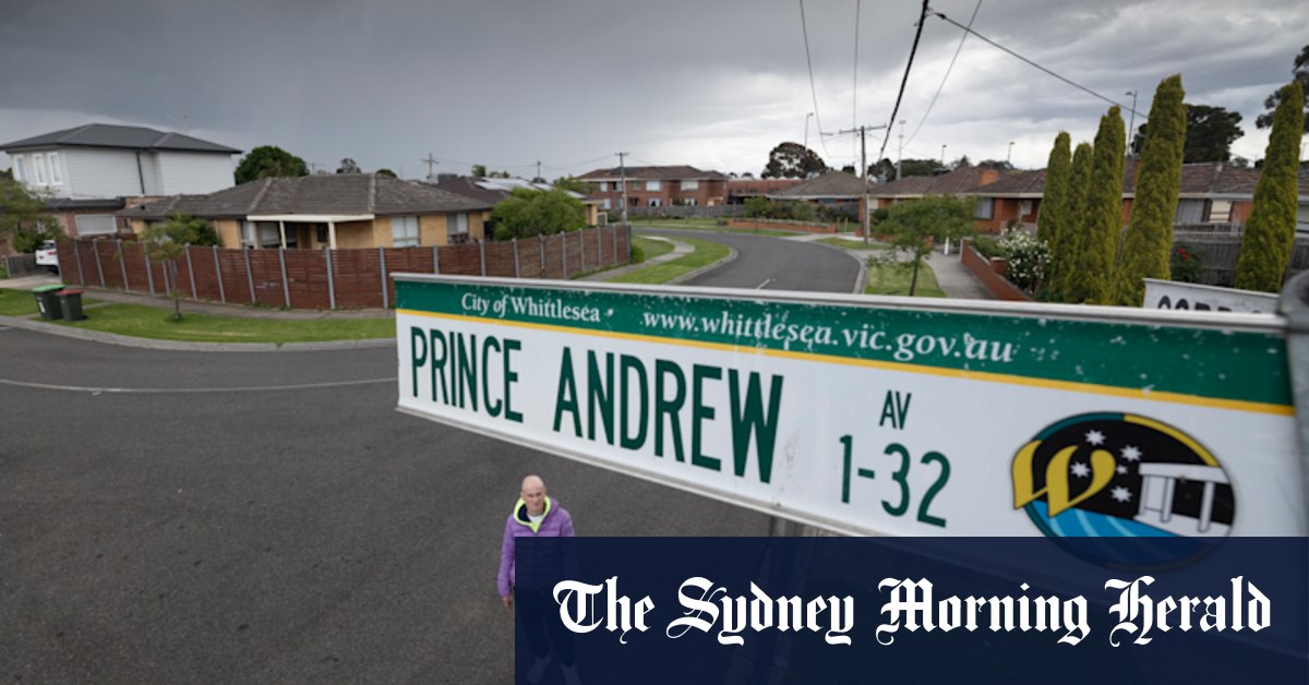 Push for Prince Andrew Avenue name change in Melbourne’s north