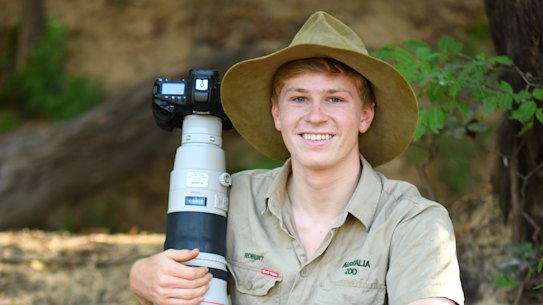 Robert Irwin, 17, has won a major international photography award.