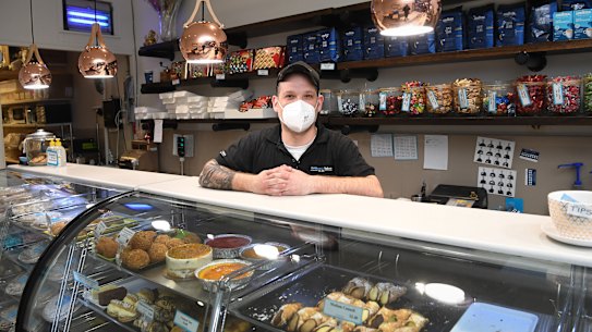 Frank Andacic of Fawkner's Pasticceria Podova.