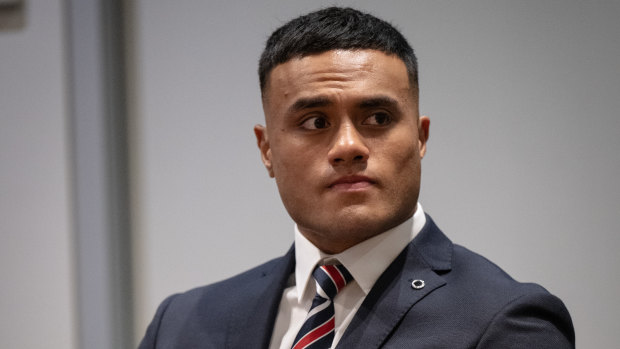 Wrong name, wrong country: Roosters lodge complaint with NRL over Leniu judiciary gaffes