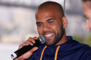 “You have something for me?” Alves toys with the idea of an A-League move. 
