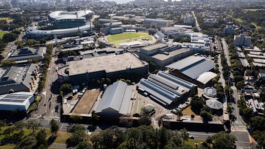 The 11-hectare Entertainment Quarter in Sydney’s Moore Park is owned by a private consortium on a long-term lease.