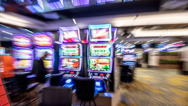 Pokies galore – let’s say 90,000 of them, through which NSW punters lost $9.3 billion last year.  