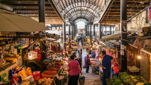 Telavi Market… “almost a museum”.