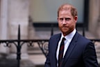 LONDON, ENGLAND - JANUARY 21: Prince Harry, Duke of Sussex arrives at court for day three during a court case against Associated Newspapers Ltd at The Royal Courts of Justice on January 21, 2026 in London, England. A group of claimants including Prince Harry, Duke of Sussex, Sir Elton John and Elizabeth Hurley are suing the publishers of the Daily Mail for alleged unlawful information gathering from 1993-2011. (Photo by Peter Nicholls/Getty Images)