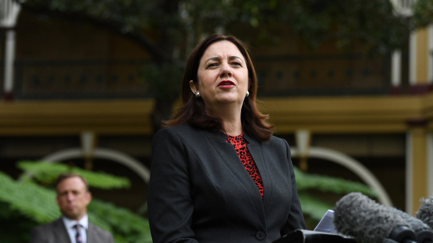 Queensland Premier Annastacia Palaszczuk has cleared the decks before the October state election.