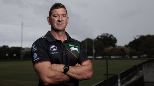 South Sydney coach Jason Demetriou.