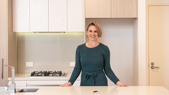 Clare Tamas recently purchased her first home, a Lewisham apartment, after more than a year of searching. 