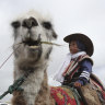 Ecuadorian children race llamas to save national park