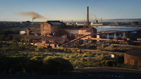 The Whyalla steelworks is part of the GFG Alliance.