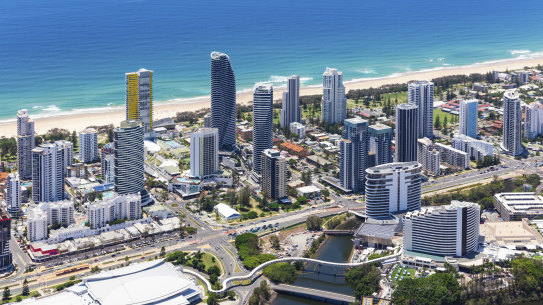 A night time swim on the Gold Coast ends in tragedy.