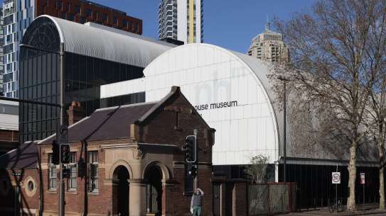 The Powerhouse’s Wran Building completed in 1988 for the Bicentenary. 
