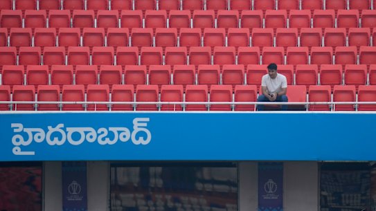 The stands have not been full during this tournament.