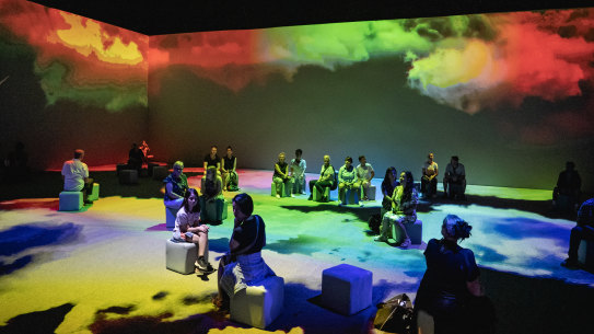 The Cutaway during the opening of Frida Kahlo: The Life of an Icon during Sydney Festival 2023.