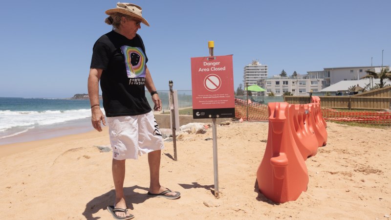 Council was asked about ‘danger’ signs on Collaroy Beach. Within hours they had disappeared