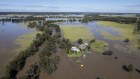 The Namoi River burst its banks in October last year, causing flooding at Narrabri and other towns.