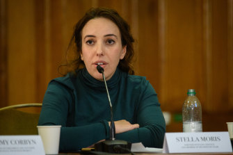 Stella Morris, partner of Julian Assange.