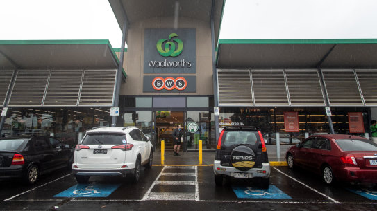 Woolworths’ Coburg Station store was one location the company was forced to temporarily shut this week.