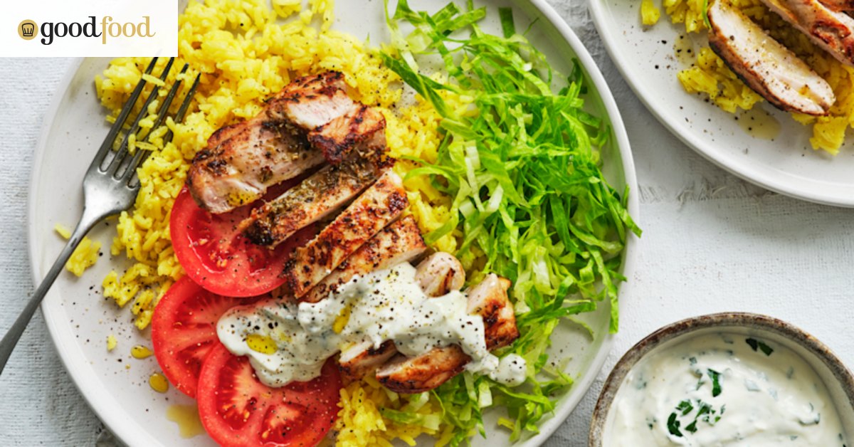Adam Liaw's New York chicken with yellow rice