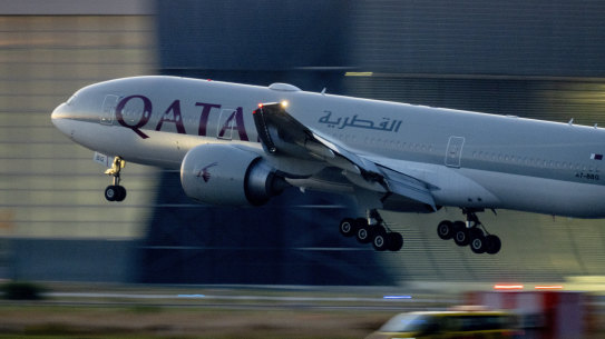 Twelve people were injured when a Qatar airways plane hit turbulence. 