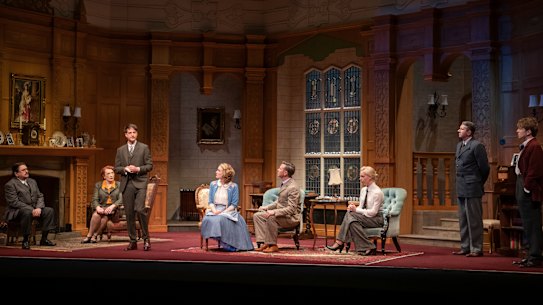 The Mousetrap during dress rehearsals at Sydney’s Theatre Royal