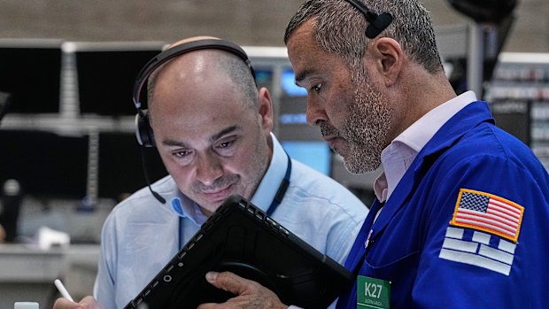 The AI rollercoaster ride is continuing on Wall Street.