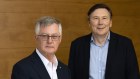 Former Telstra chief executive David Thodey (right) and former senior public servant Martin Parkinson are the new co-chairs of the Great Barrier Reef Foundation.