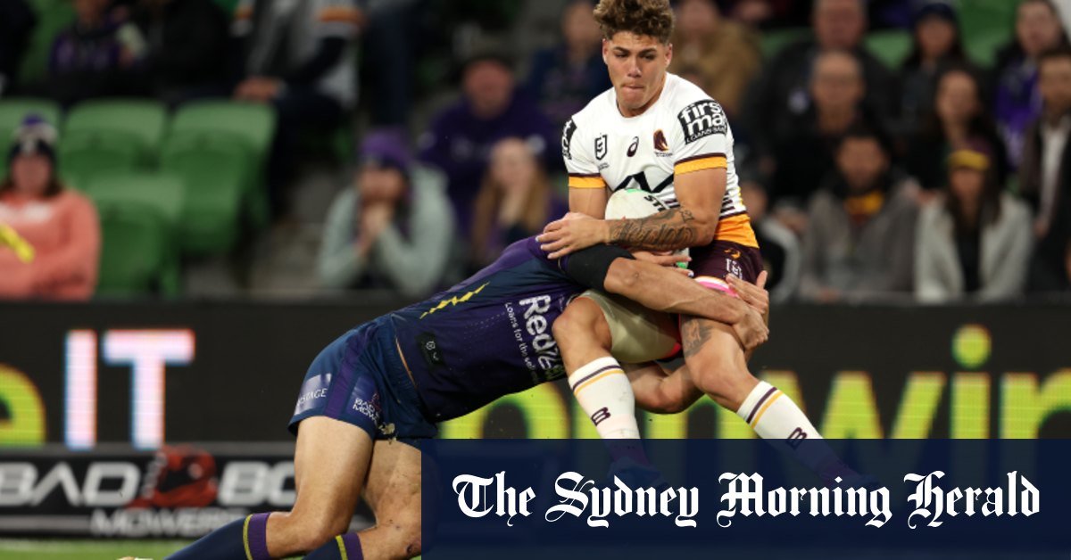 Melbourne Storm trip luck, class to gritty win over Brisbane Broncos as Adam Reynolds goes off injured