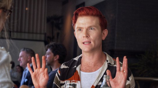 Rhys Nicholson at Gimlet, one of his favourite restaurants in Melbourne. 