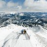 The view from the top – looking from Big Sky’s Lone Mountain into the Montana wilderness.