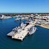 The facility will be located near one of HMAS Stirling’s largest piers.