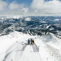 The view from the top – looking from Big Sky’s Lone Mountain into the Montana wilderness.