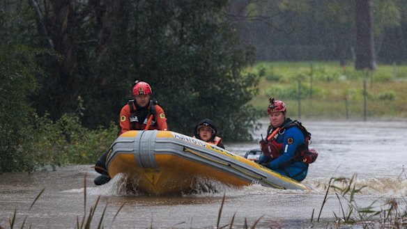 Tens of thousands of people have been evacuated as parts of NSW were inundated this week.