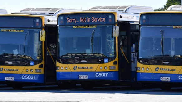 Brisbane buses are often overcrowded, particularly on key routes through southern suburbs to the University of Queensland.