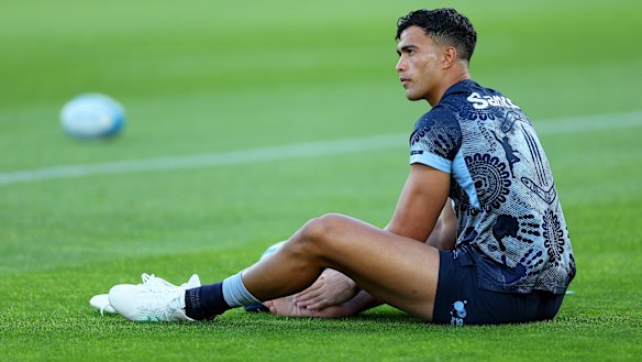 Joseph-Aukuso Suaalii will be key to the Waratahs’ success this year.